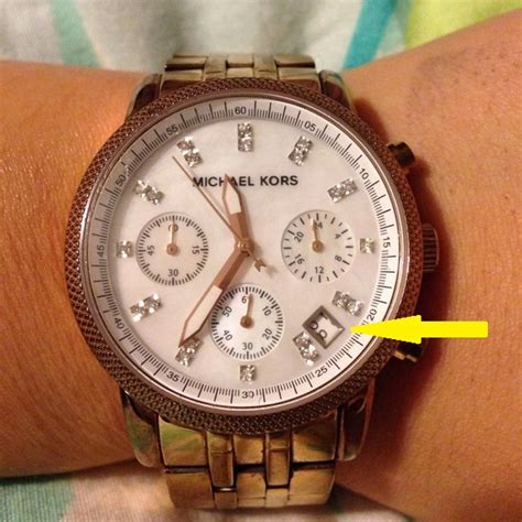 how to spot a fake michael kors darci blush watch|michael kors watch spotting.